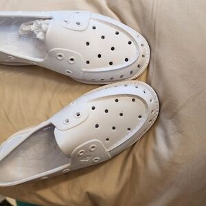 Sperry Women's White Slip-On Shoes New never worn twice small for my feet!